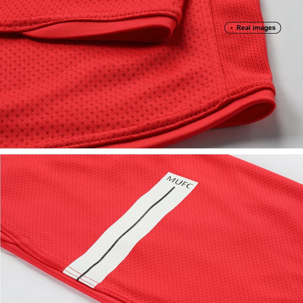 Men's RONALDO #7 Manchester United Home Retro Soccer Jersey 2007/08