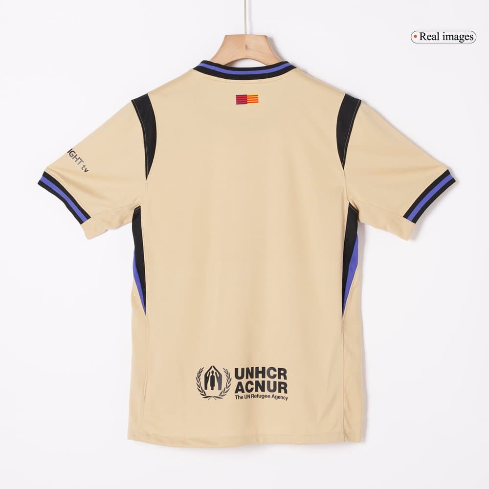 Men's Barcelona Away Replica Soccer Jersey 2025/26 Men's Barcelona Away Replica Soccer Jersey 2025/26