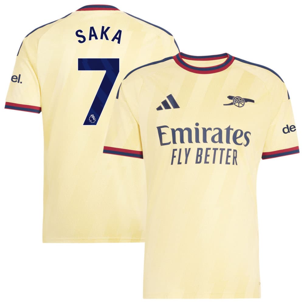 Kid's SAKA #7 Arsenal Third Replica Jersey 2026/27