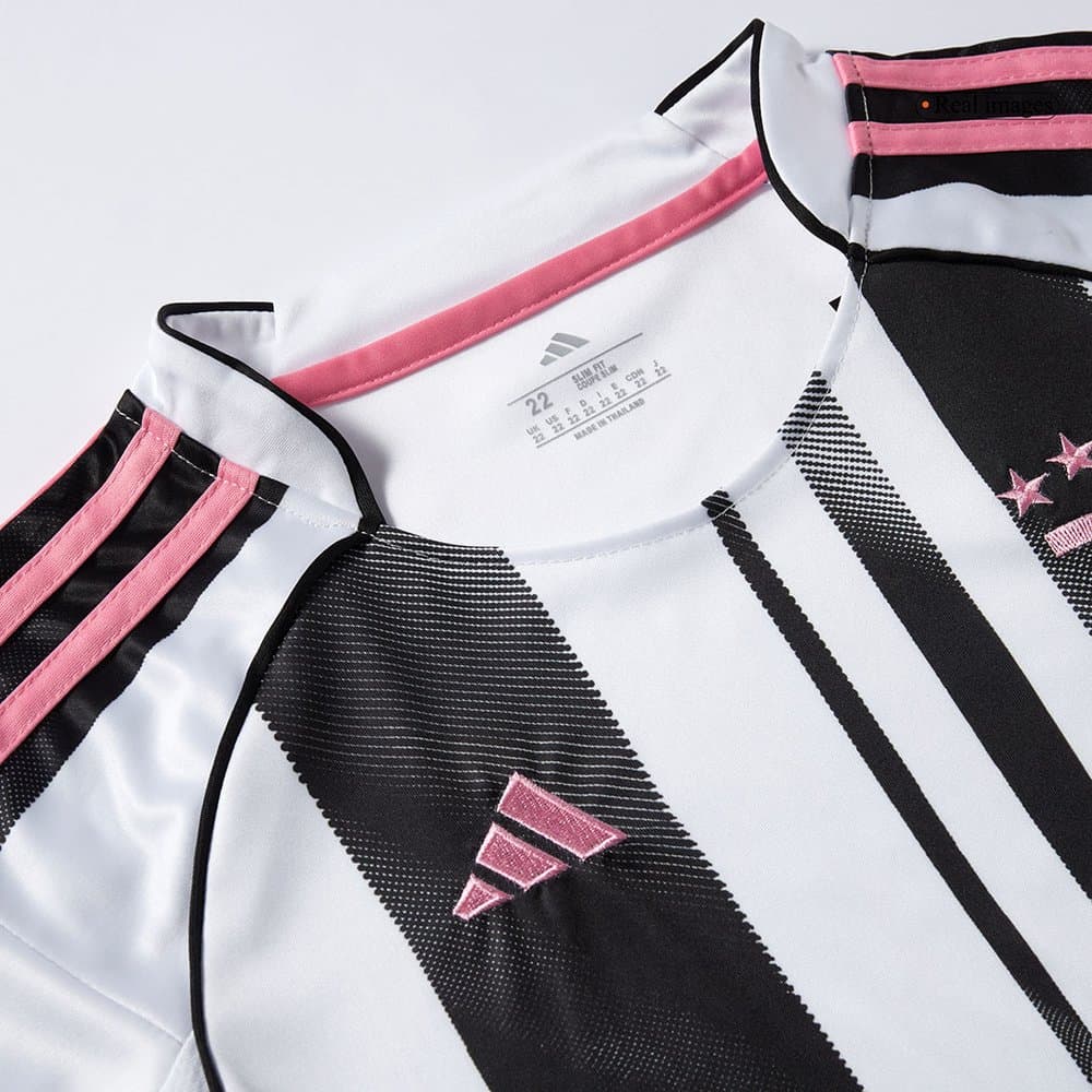 Kid's Juventus Home Soccer Jersey Kit 2025/26