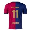 Men's RAPHINHA #11 Barcelona Home Replica Soccer Jersey - UCL 2024/25 Men's RAPHINHA #11 Barcelona Home Replica Soccer Jersey - UCL 2024/25