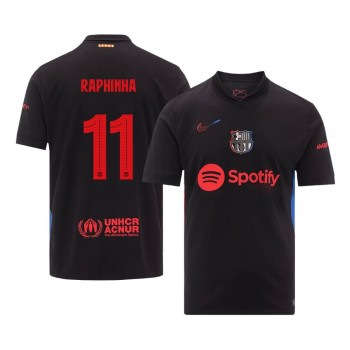 Men's RAPHINHA #11 Barcelona Away Replica Soccer Jersey - UCL 2024/25 Men's RAPHINHA #11 Barcelona Away Replica Soccer Jersey - UCL 2024/25