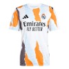 Men's Real Madrid Pre-Match Replica Soccer Jersey White 2024/25 Men's Real Madrid Pre-Match Replica Soccer Jersey White 2024/25