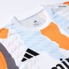 Men's Real Madrid Pre-Match Replica Soccer Jersey White 2024/25 Men's Real Madrid Pre-Match Replica Soccer Jersey White 2024/25