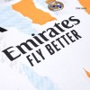 Men's Real Madrid Pre-Match Replica Soccer Jersey White 2024/25 Men's Real Madrid Pre-Match Replica Soccer Jersey White 2024/25
