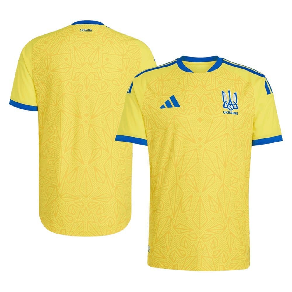 Men's Ukraine Home Replica Soccer Jersey World Cup 2026 Men's Ukraine Home Replica Soccer Jersey World Cup 2026