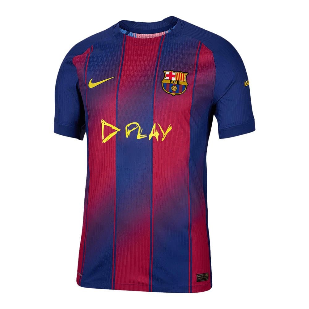 Men's Barcelona X Ed Sheeran Home Authentic Jersey 2025/26 Men's Barcelona X Ed Sheeran Home Authentic Jersey 2025/26