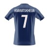 Men's KVARATSKHELIA #7 PSG Home Replica Soccer Jersey 2025/26 Men's KVARATSKHELIA #7 PSG Home Replica Soccer Jersey 2025/26