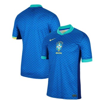 Men's Brazil Away Replica Soccer Jersey Copa America 2024
