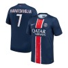 Men's KVARATSKHELIA #7 PSG Home Replica Soccer Jersey 2024/25