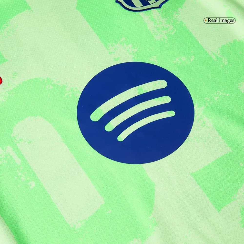 Men's LEWANDOWSKI #9 Barcelona Third Away Replica Soccer Jersey - UCL Spotify Logo Without Text 2024/25 Men's LEWANDOWSKI #9 Barcelona Third Away Replica Soccer Jersey - UCL Spotify Logo Without Text 2024/25