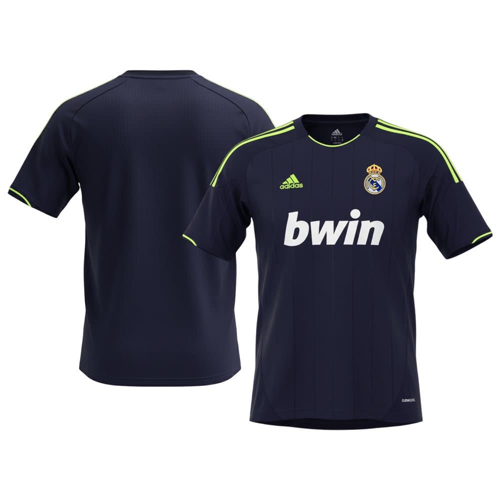 Men's Real Madrid Away Retro Soccer Jersey 2012/13 Men's Real Madrid Away Retro Soccer Jersey 2012/13