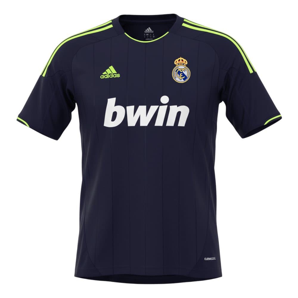 Men's Real Madrid Away Retro Soccer Jersey 2012/13 Men's Real Madrid Away Retro Soccer Jersey 2012/13