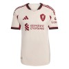 Men's SZOBOSZLAI #8 Liverpool Away Authentic Soccer Jersey 2025/26