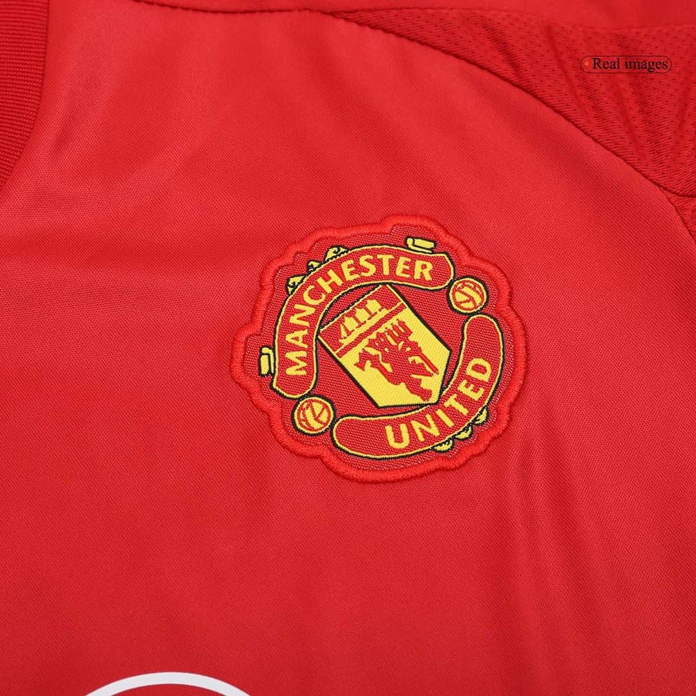 Kid's Manchester United Home Soccer Jersey Kit 2024/25 Kid's Manchester United Home Soccer Jersey Kit 2024/25