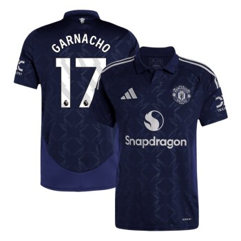 Men's GARNACHO #17 Manchester United Away Replica Soccer Jersey 2024/25