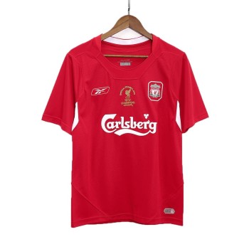 Men's Liverpool Champion League Retro Jersey - UCL Final 2005 Men's Liverpool Champion League Retro Jersey - UCL Final 2005