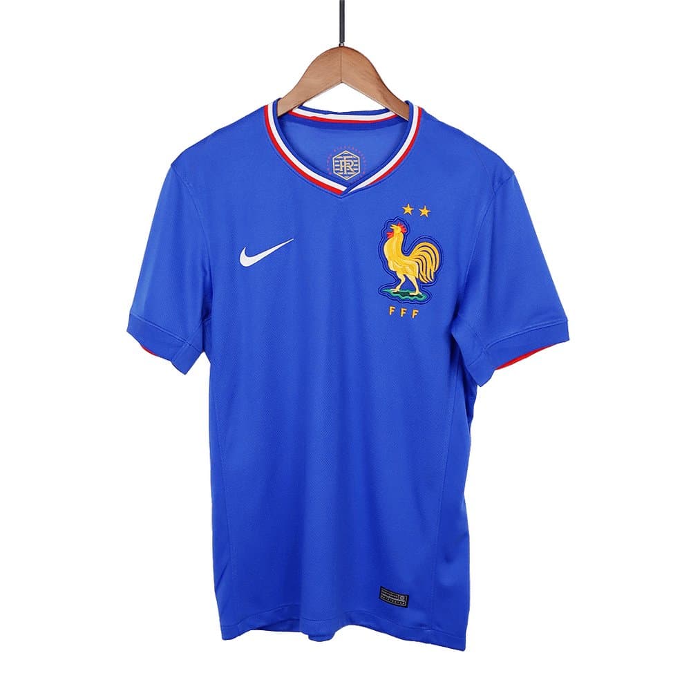 Men's France Home Replica Soccer Jersey EURO 2024 Men's France Home Replica Soccer Jersey EURO 2024
