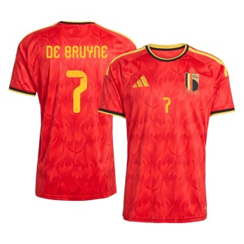 Men's DE BRUYNE #7 Belgium Home Replica Soccer Jersey World Cup 2026 Men's DE BRUYNE #7 Belgium Home Replica Soccer Jersey World Cup 2026
