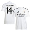 Men's TCHOUAMENI #14 Real Madrid Home Replica Soccer Jersey 2024/25 Men's TCHOUAMENI #14 Real Madrid Home Replica Soccer Jersey 2024/25