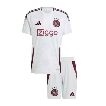 Kid's Ajax Third Away Soccer Jersey Kit 2024/25 Kid's Ajax Third Away Soccer Jersey Kit 2024/25
