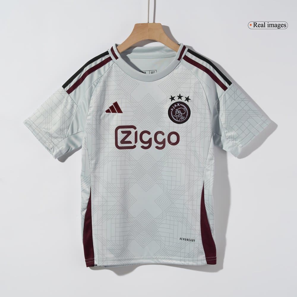 Kid's Ajax Third Away Soccer Jersey Kit 2024/25