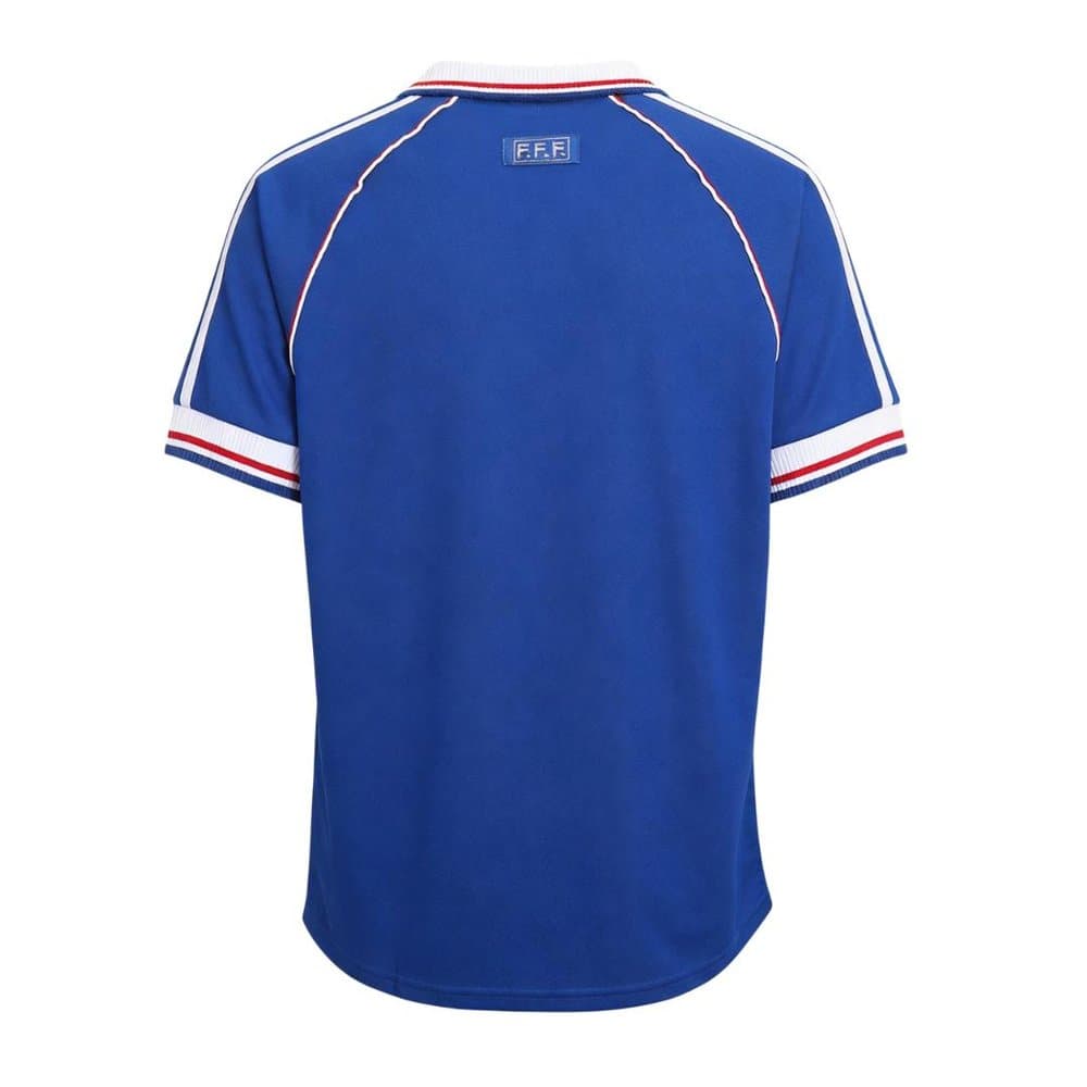 Men's France Home Retro Soccer Jersey World Cup 1998 Men's France Home Retro Soccer Jersey World Cup 1998