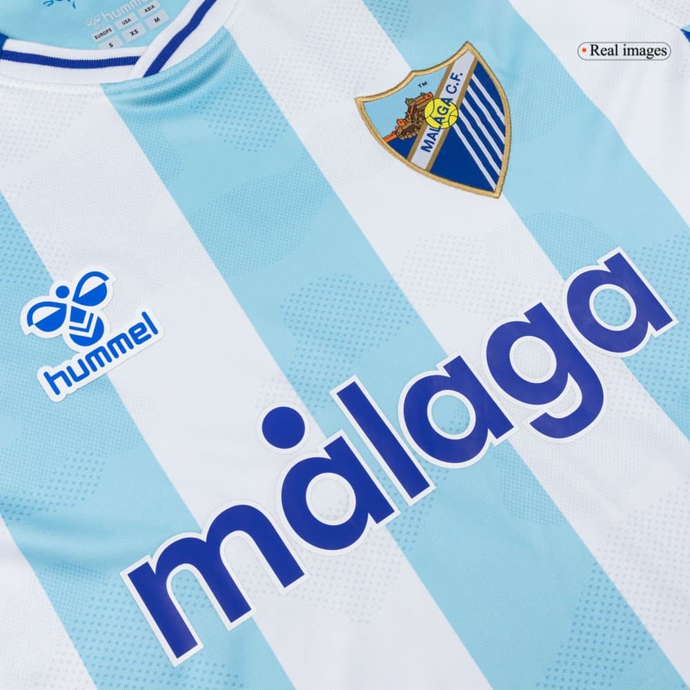 Men's Malaga Home Replica Soccer Jersey 2025/26 Men's Malaga Home Replica Soccer Jersey 2025/26