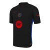 Men's RAPHINHA #11 Barcelona Away Authentic Soccer Jersey - UCL (Spotify Logo Without Text) 2024/25