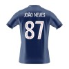 Men's JOÃO NEVES #87 PSG Home Replica Soccer Jersey 2025/26 Men's JOÃO NEVES #87 PSG Home Replica Soccer Jersey 2025/26
