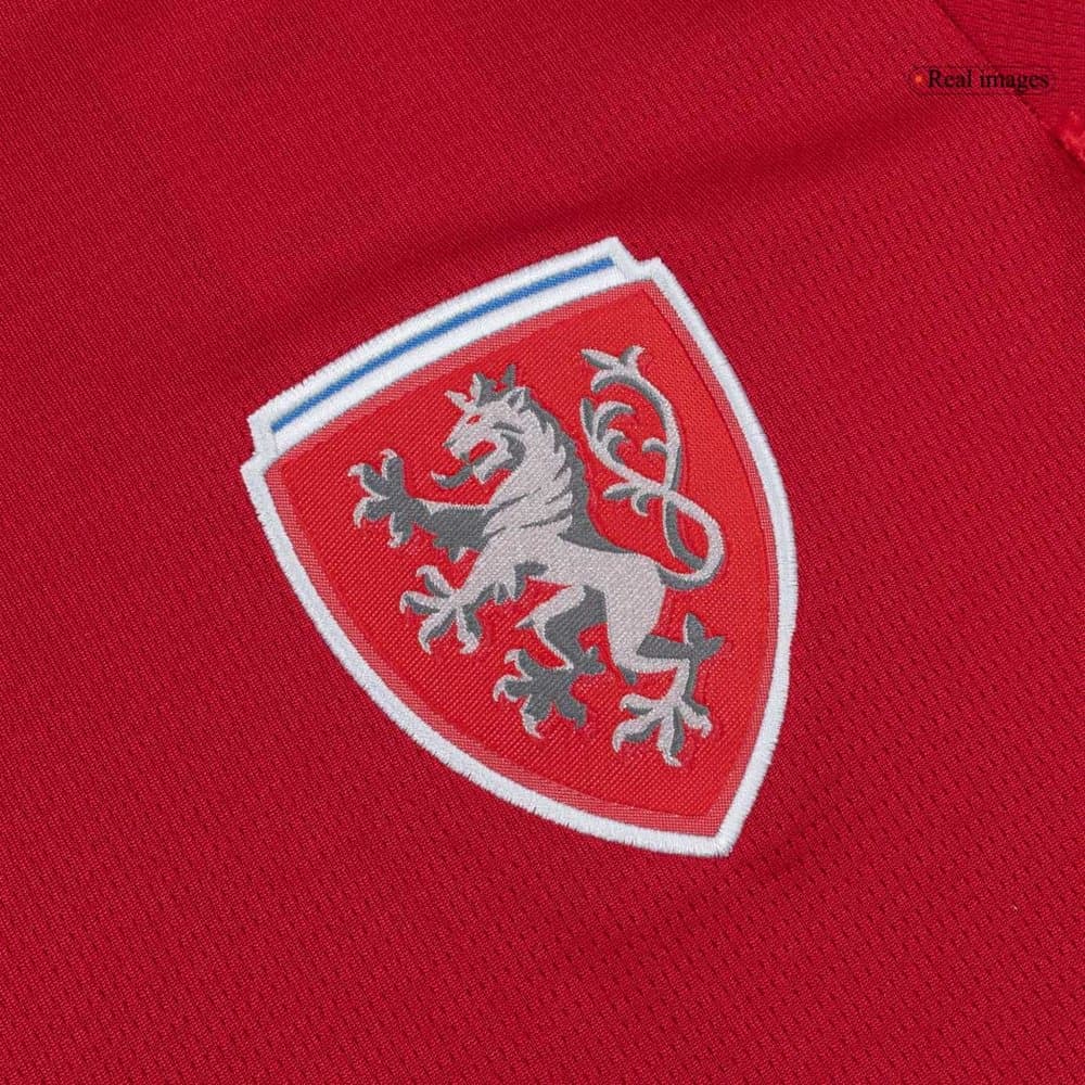 Men's Czech Republic Home Replica Soccer Jersey World Cup 2026