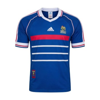 Men's France Home Retro Soccer Jersey 1998 Men's France Home Retro Soccer Jersey 1998