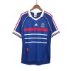Men's France Home Retro Soccer Jersey 1998