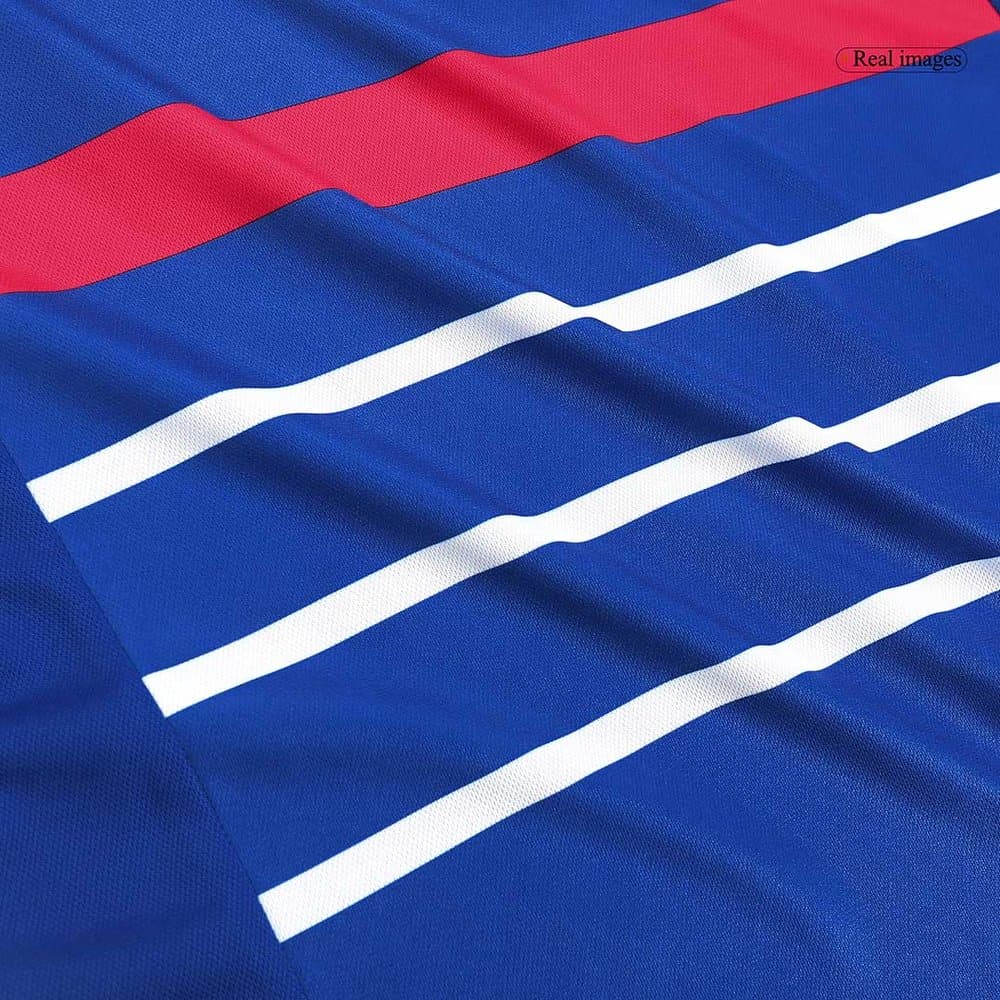 Men's France Home Retro Soccer Jersey 1998