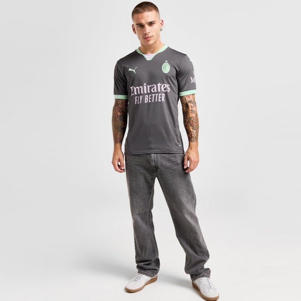 Men's AC Milan Third Away Replica Soccer Jersey 2024/25