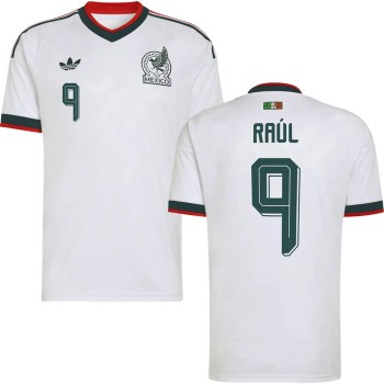 Kid's RAÚL #9 Mexico Away Replica Jersey World Cup 2026