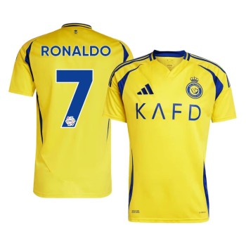 Men's RONALDO #7 Al Nassr Home Replica Soccer Jersey 2024/25
