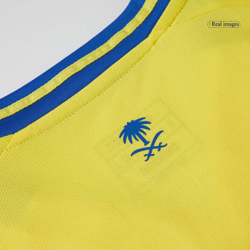 Men's RONALDO #7 Al Nassr Home Replica Soccer Jersey 2024/25