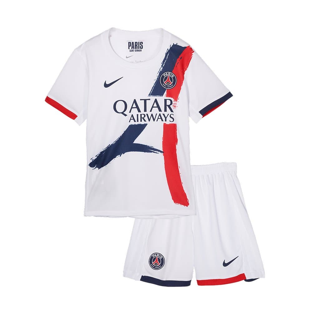 Kid's PSG Away Soccer Jersey Kit 2024/25 Kid's PSG Away Soccer Jersey Kit 2024/25