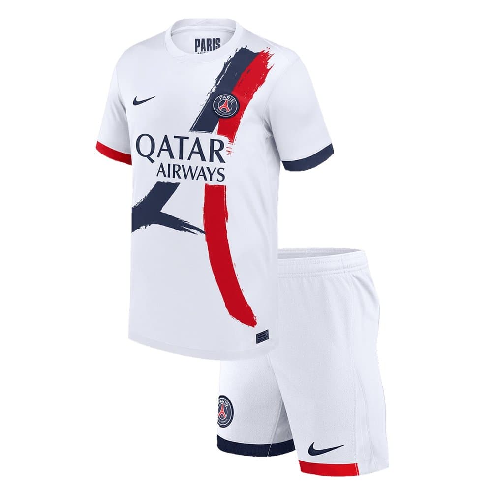 Kid's PSG Away Soccer Jersey Kit 2024/25 Kid's PSG Away Soccer Jersey Kit 2024/25