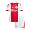 Kid's Ajax Home Soccer Jersey Kit 2025/26