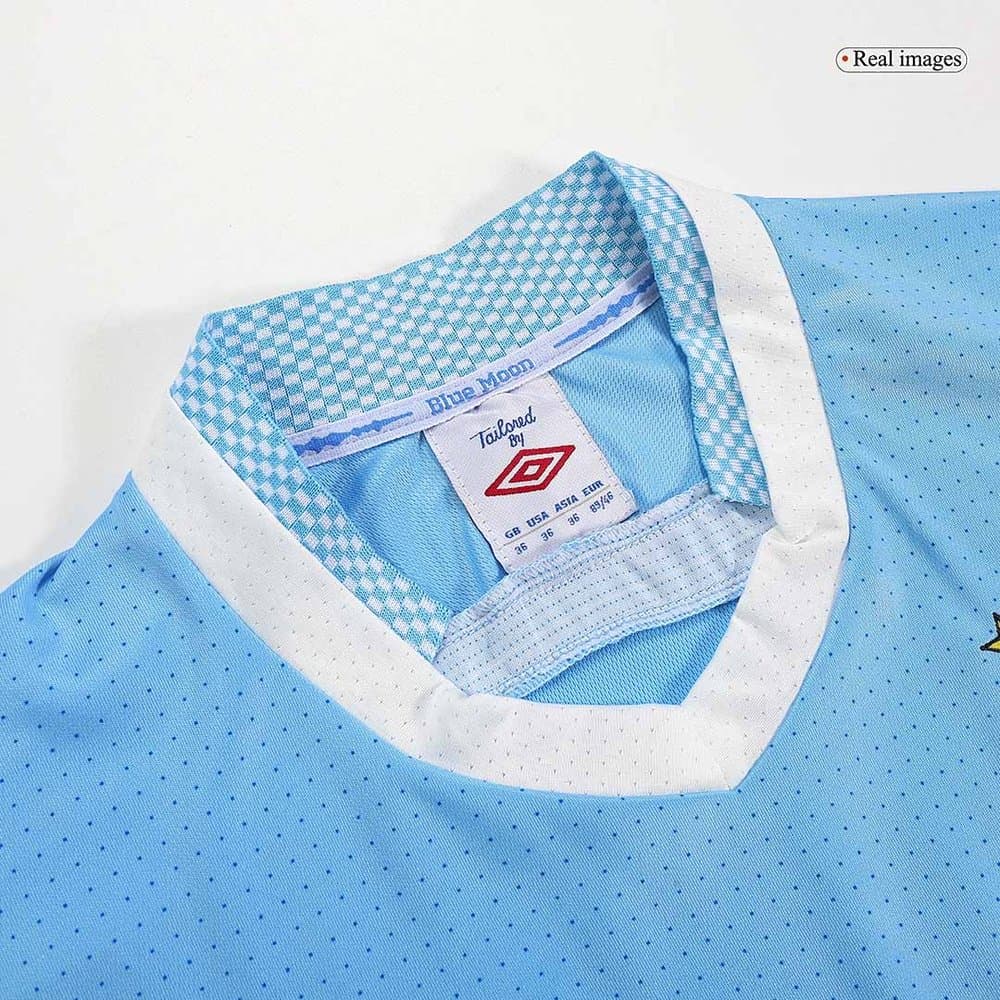 Men's Manchester City Home Retro Soccer Jersey 2011/12