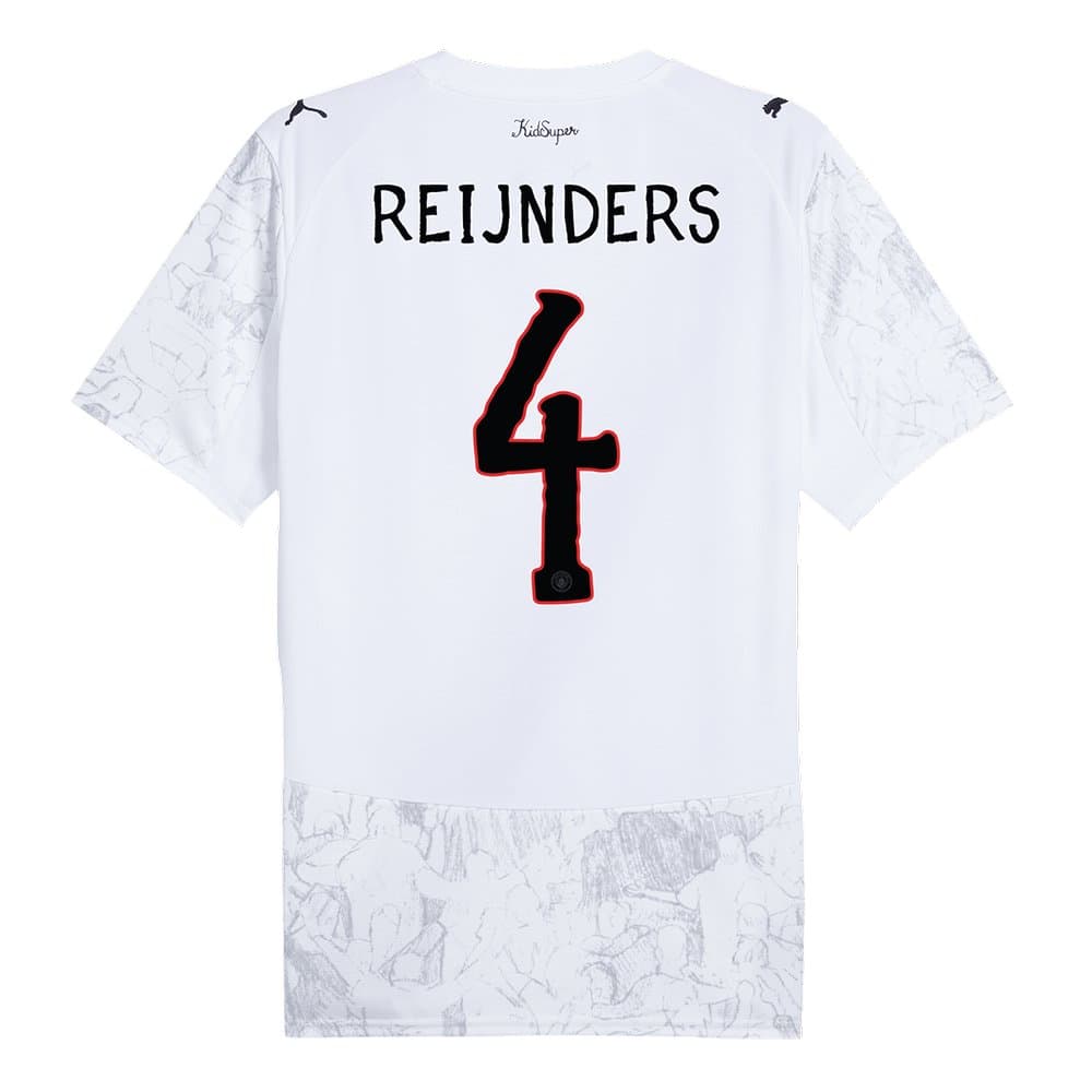 Men's REIJNDERS #4 Manchester City KidSuper Replica Soccer Jersey World Cup 2025/26 Men's REIJNDERS #4 Manchester City KidSuper Replica Soccer Jersey World Cup 2025/26