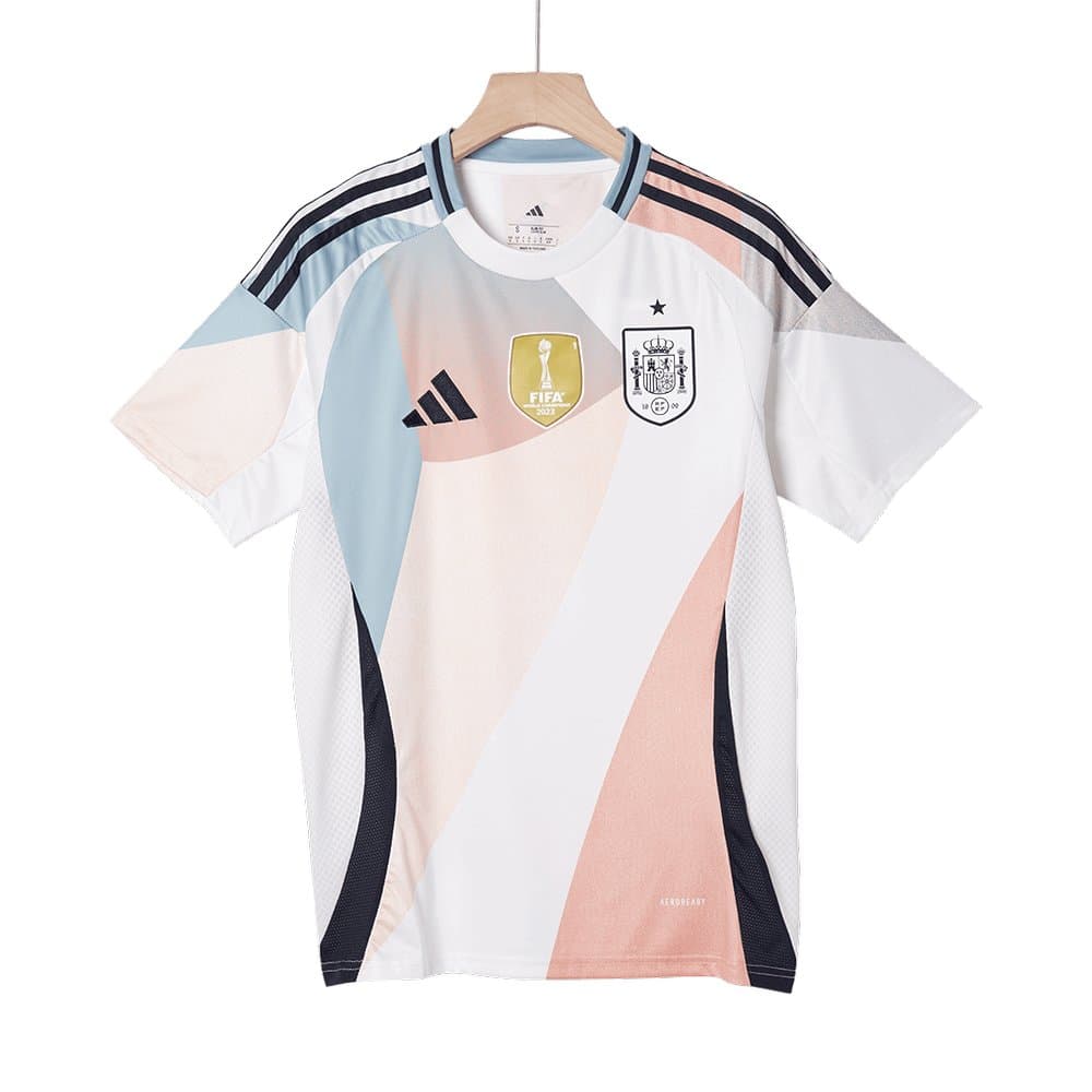 Women's Spain Away Replica Soccer Jersey Euro 2025