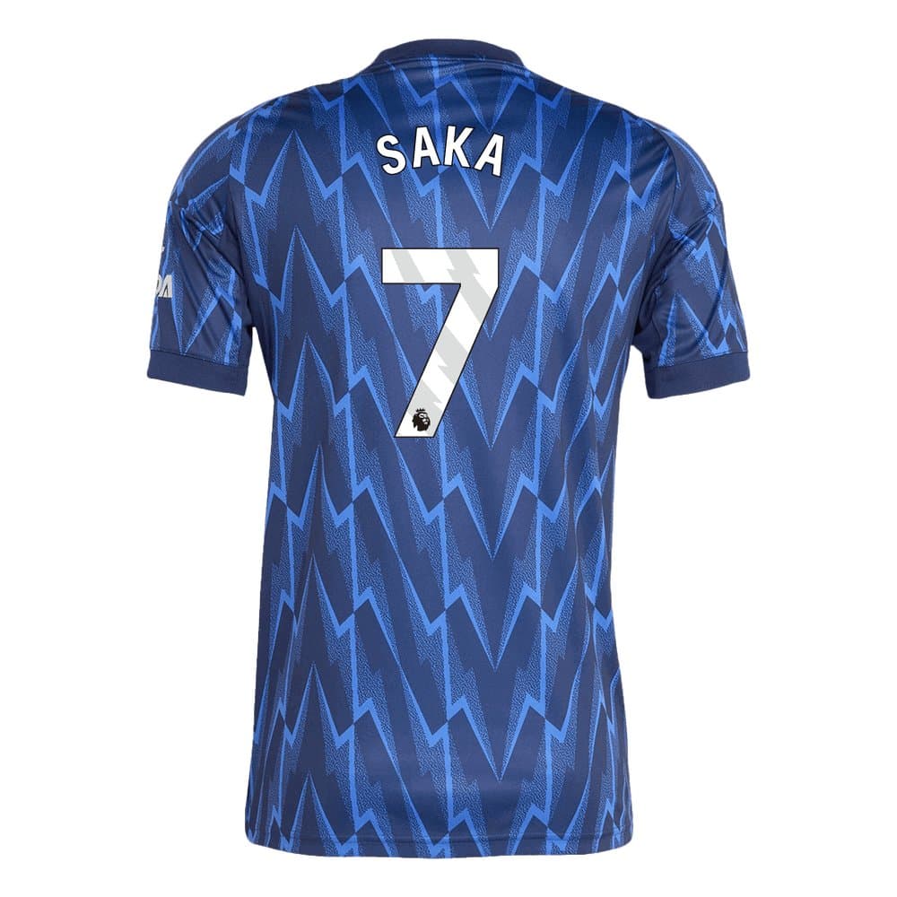 Men's SAKA #7 Arsenal Away Replica Soccer Jersey 2025/26 Men's SAKA #7 Arsenal Away Replica Soccer Jersey 2025/26