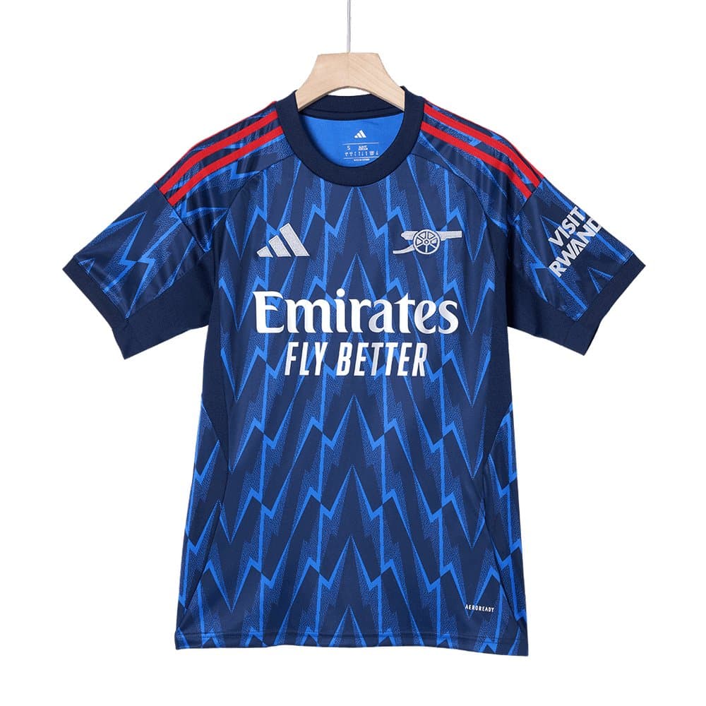 Men's SAKA #7 Arsenal Away Replica Soccer Jersey 2025/26 Men's SAKA #7 Arsenal Away Replica Soccer Jersey 2025/26