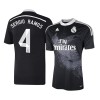 Men's SERGIO RAMOS #4 Real Madrid Third Away Retro Soccer Jersey 2014/15