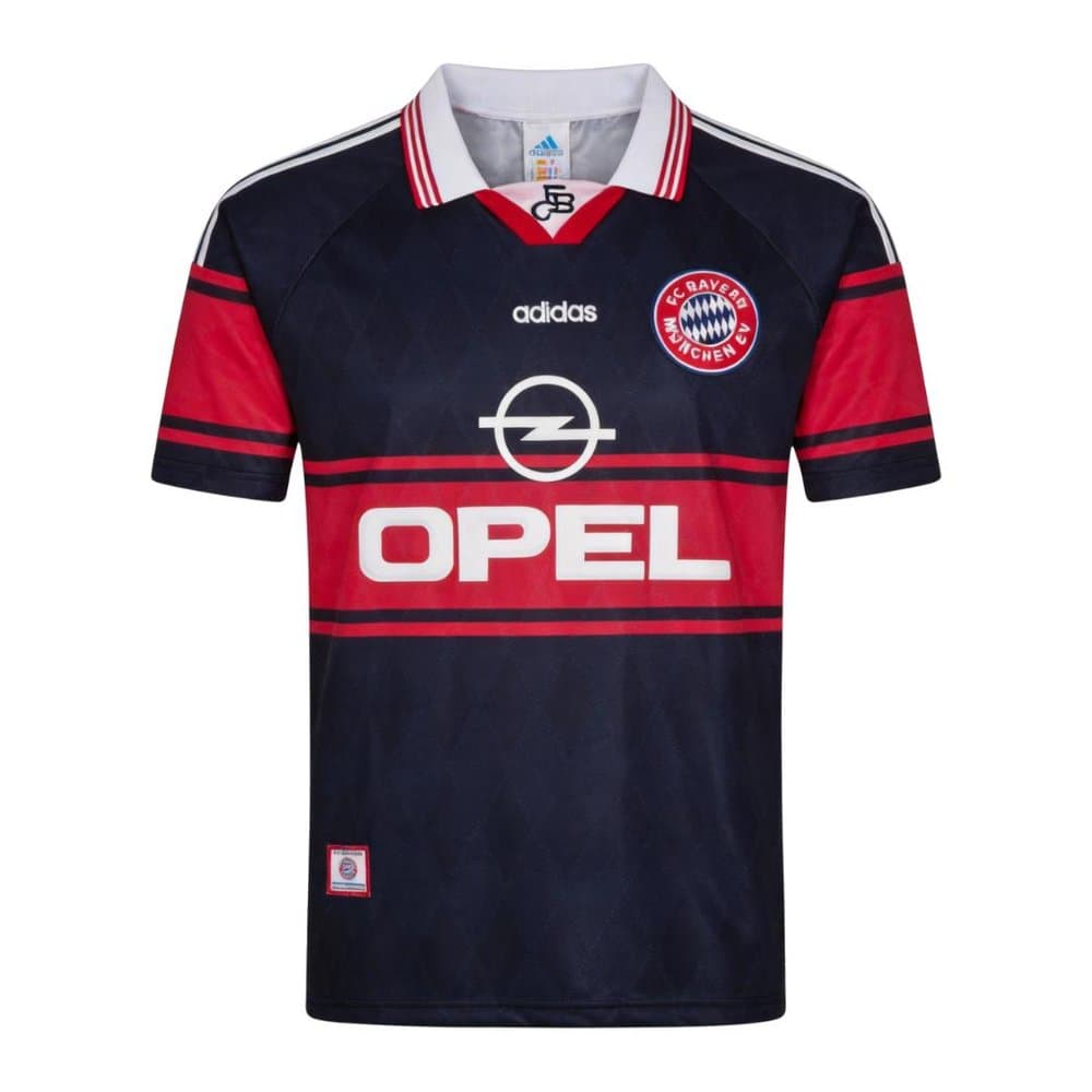 Men's Bayern Munich Home Retro Soccer Jersey 1997/99 Men's Bayern Munich Home Retro Soccer Jersey 1997/99