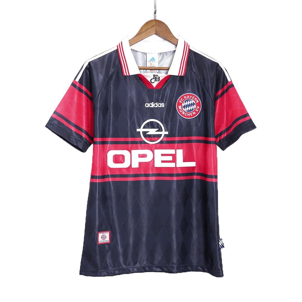 Men's Bayern Munich Home Retro Soccer Jersey 1997/99 Men's Bayern Munich Home Retro Soccer Jersey 1997/99