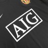 Men's RONALDO #7 Manchester United Away Long Sleeve Retro Soccer Jersey 2007/08 Men's RONALDO #7 Manchester United Away Long Sleeve Retro Soccer Jersey 2007/08